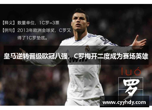 皇马逆转晋级欧冠八强，C罗梅开二度成为赛场英雄
